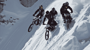 Downhill Showdowns: Epic Battles on the Mountain