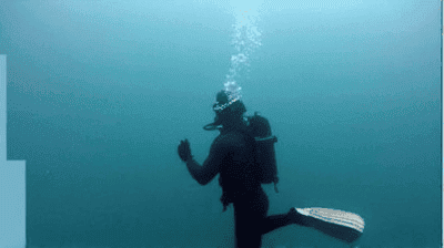 Free Diving Under Ice: The Mental Battle Against Claustrophobia and Hypothermia