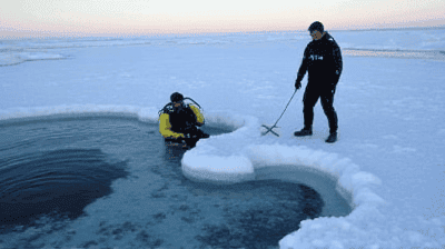 Ice Diving in the Arctic: What Happens When Your Regulator Freezes at 100ft?